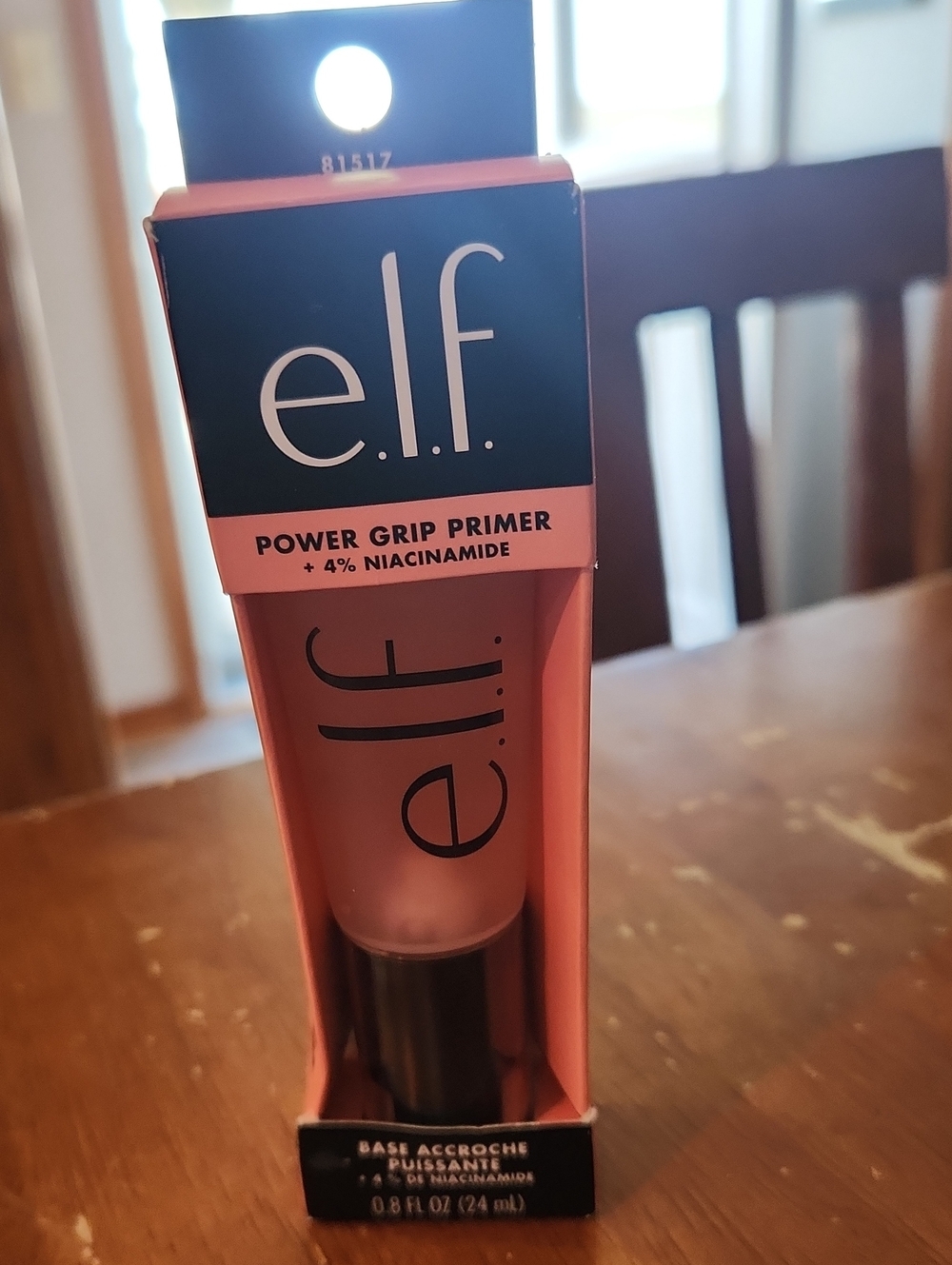e.l.f. Power Grip Primer + 4% Niacinamide, 0.8 fl oz NIB Unused